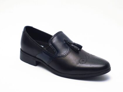 BLACK NAYVY TASSEL LOAFER 01