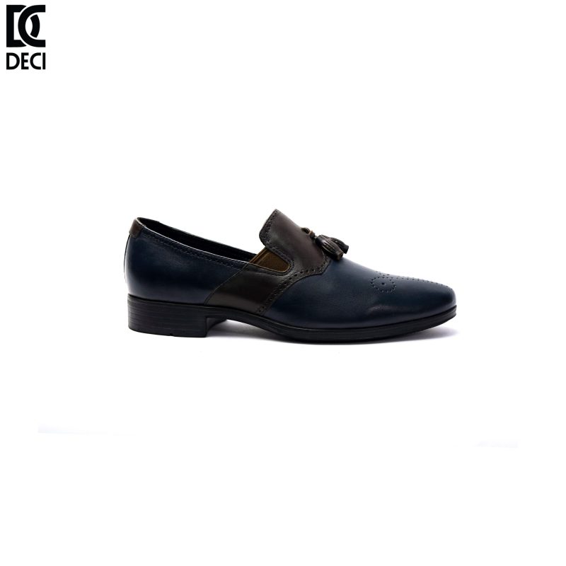 NAVY BROWN TASSEL LOAFER 01 - Hình ảnh 5