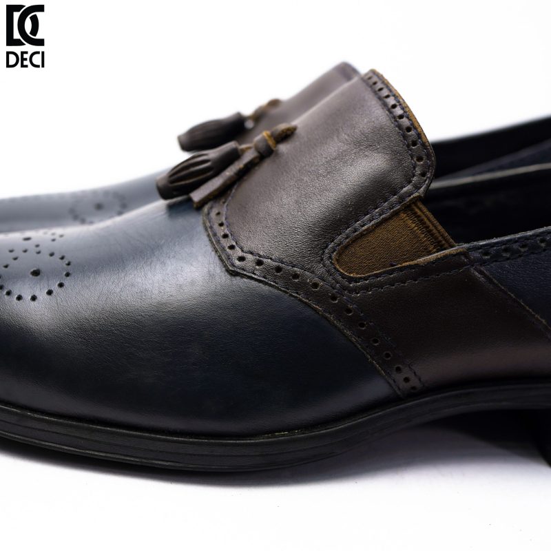 NAVY BROWN TASSEL LOAFER 01 - Hình ảnh 3