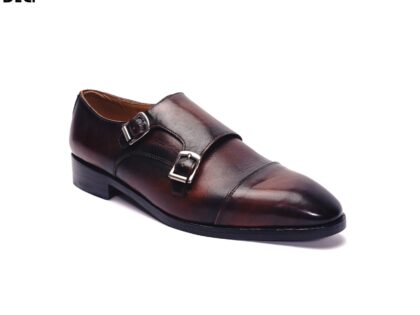 Giày Tây Nam - Monk Strap Đế Da