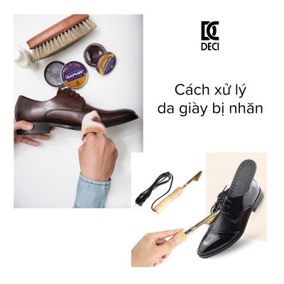 giày da bị nhăn 1