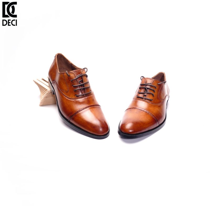 Giày Tây Da Bò Ý Nhập- Brogue 4 - Ảnh 6