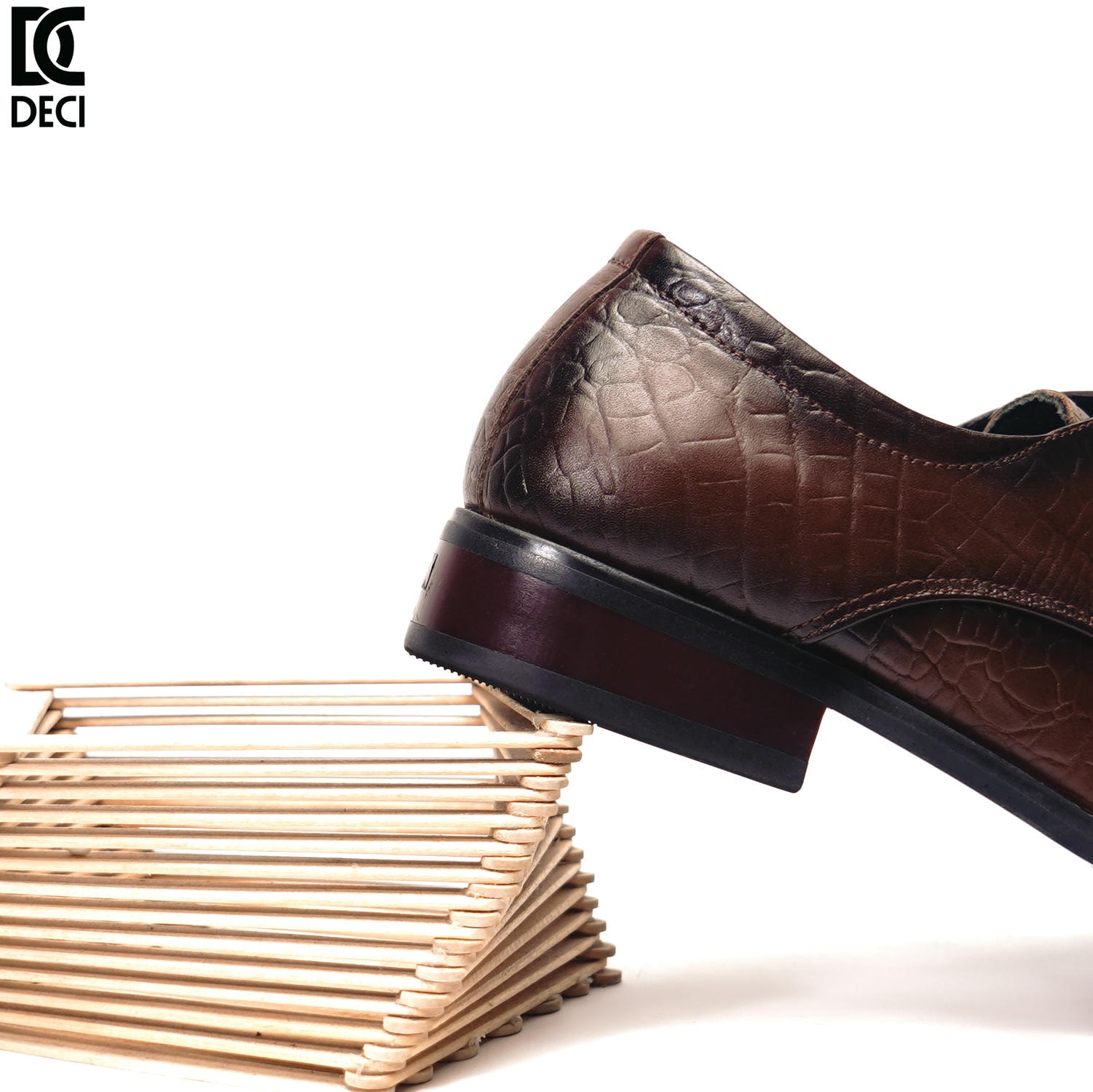 Giày Tây Derby Nam Form Ý-Phip 9 - Ảnh 4