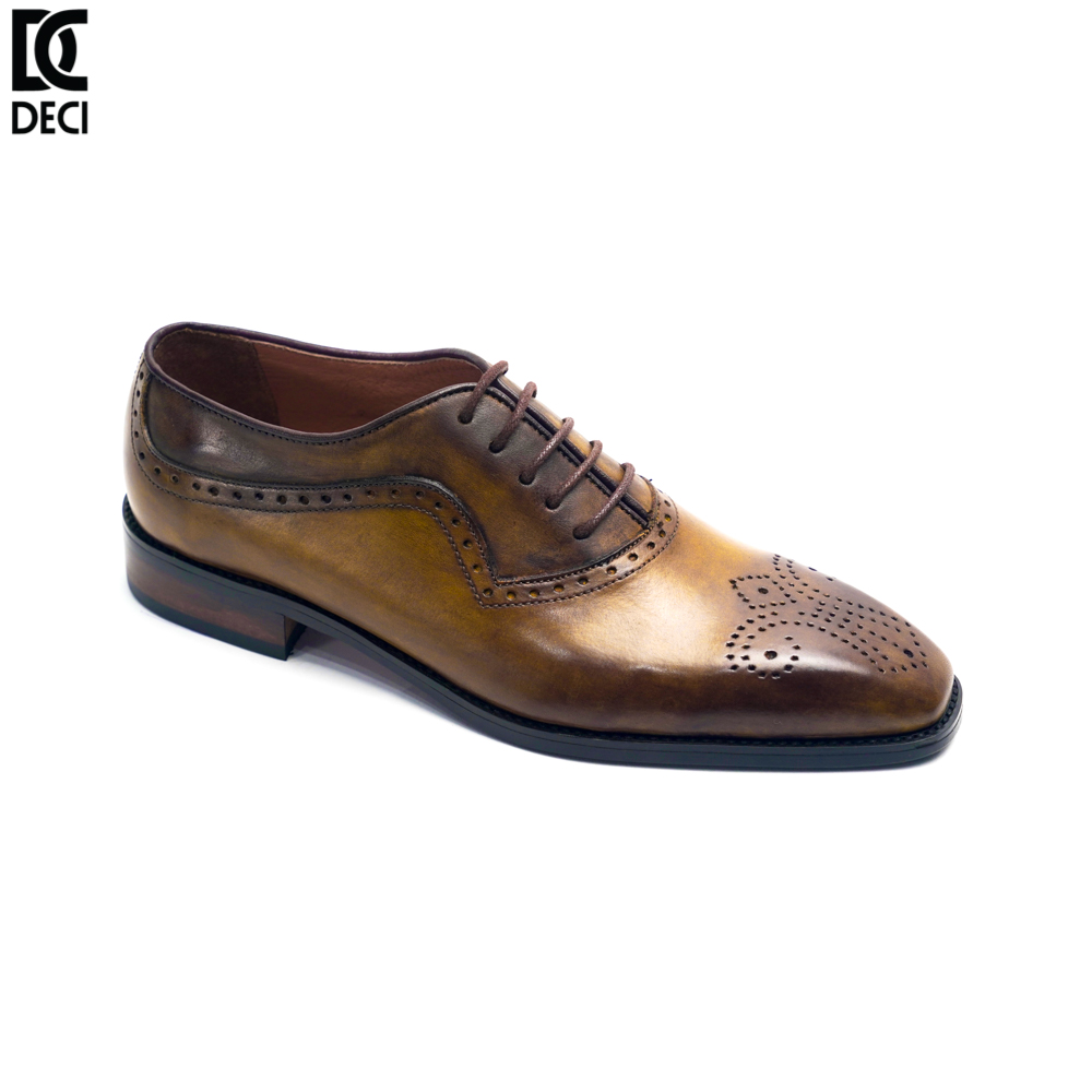 Giày Tây Da Bò Ý Nhập- Brogue 7