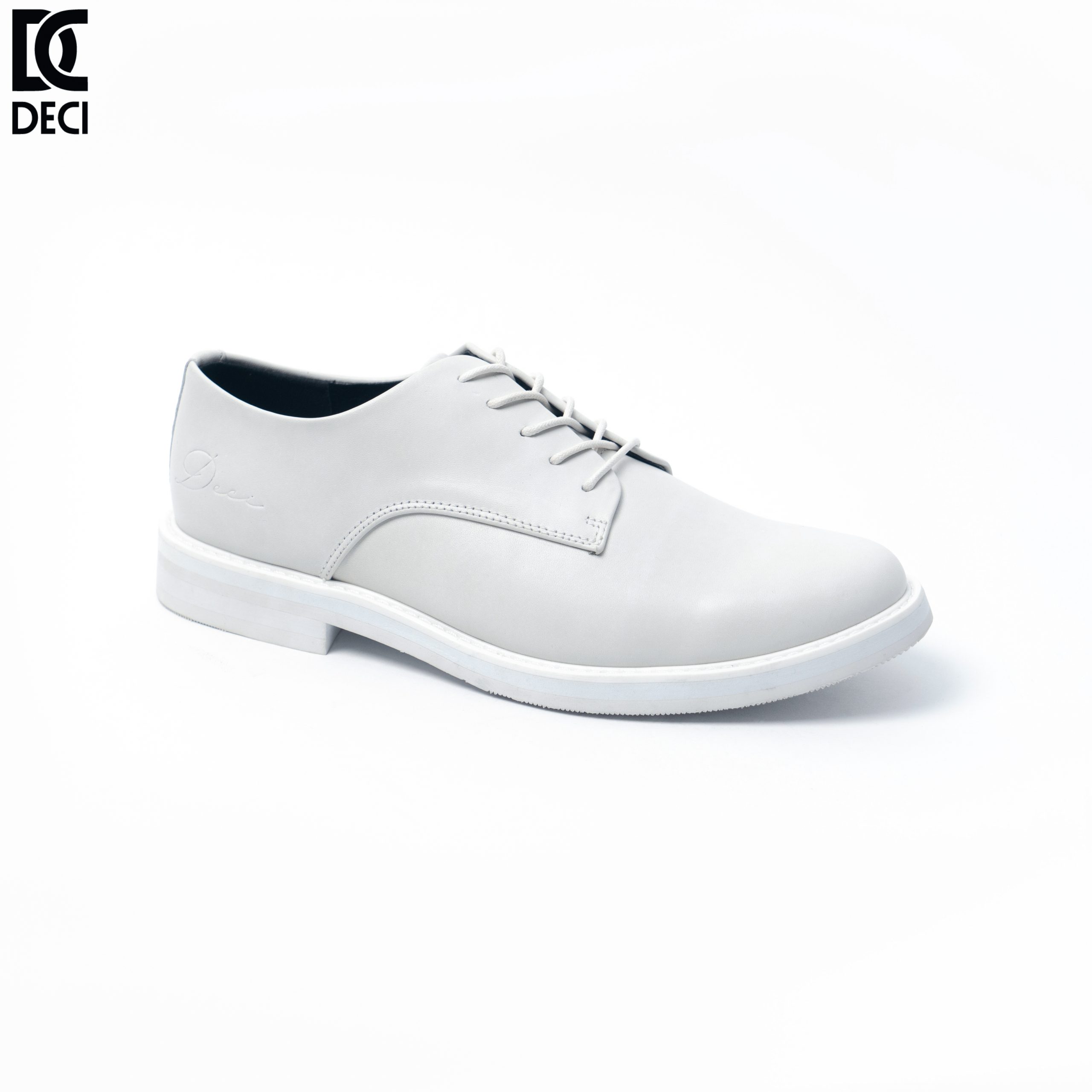 Giày Tây Nam - DERBY FULL WHITE