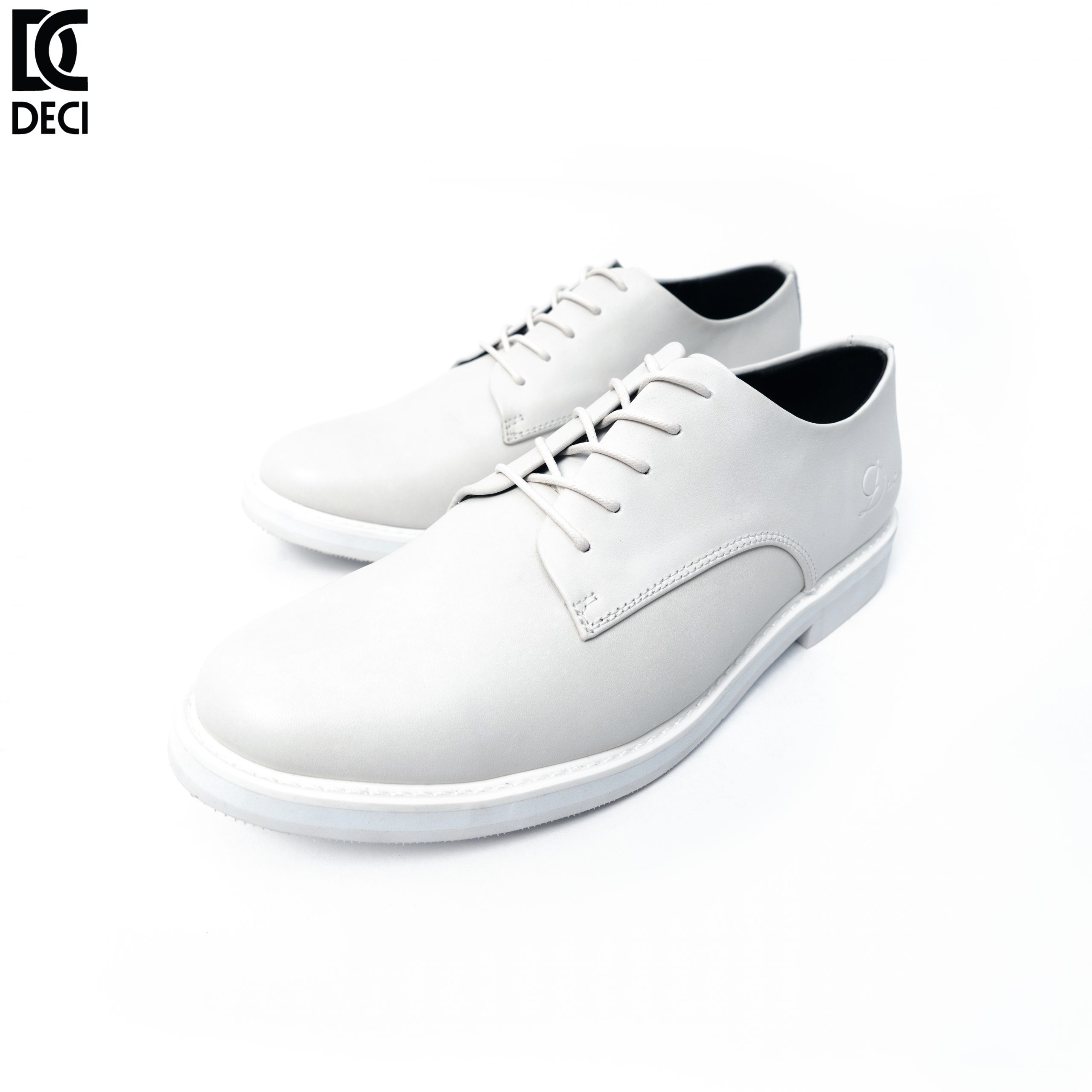 Giày Tây Nam - DERBY FULL WHITE - Ảnh 3