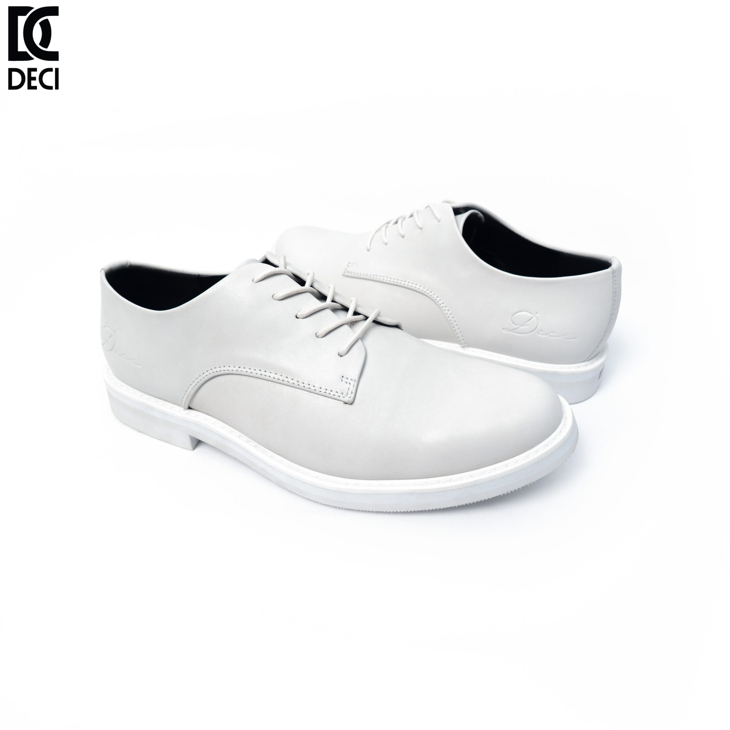 Giày Tây Nam - DERBY FULL WHITE - Ảnh 4