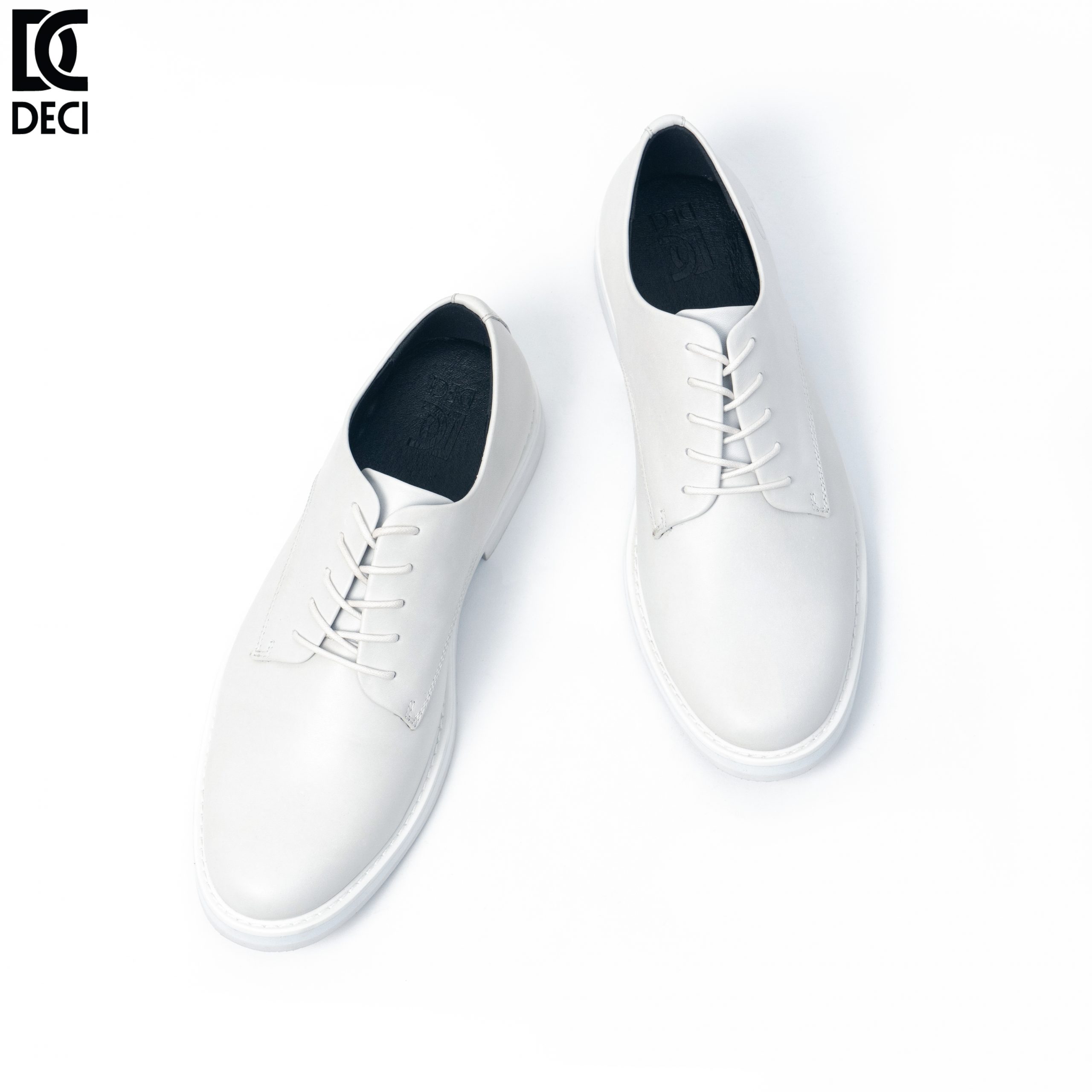 Giày Tây Nam - DERBY FULL WHITE - Ảnh 5