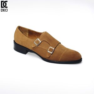 Giày Tây Nam Monkstrap Da Lộn