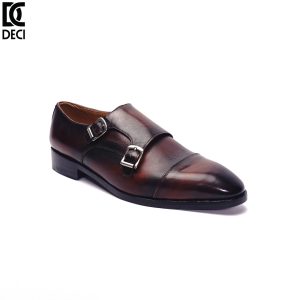 Giày Tây Nam - Monk Strap Đế Da