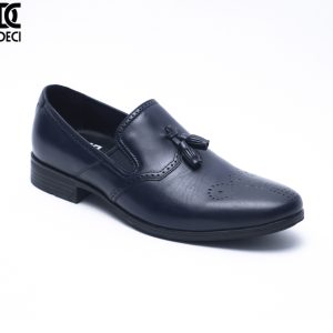 NAVY TASSEL LOAFER 01