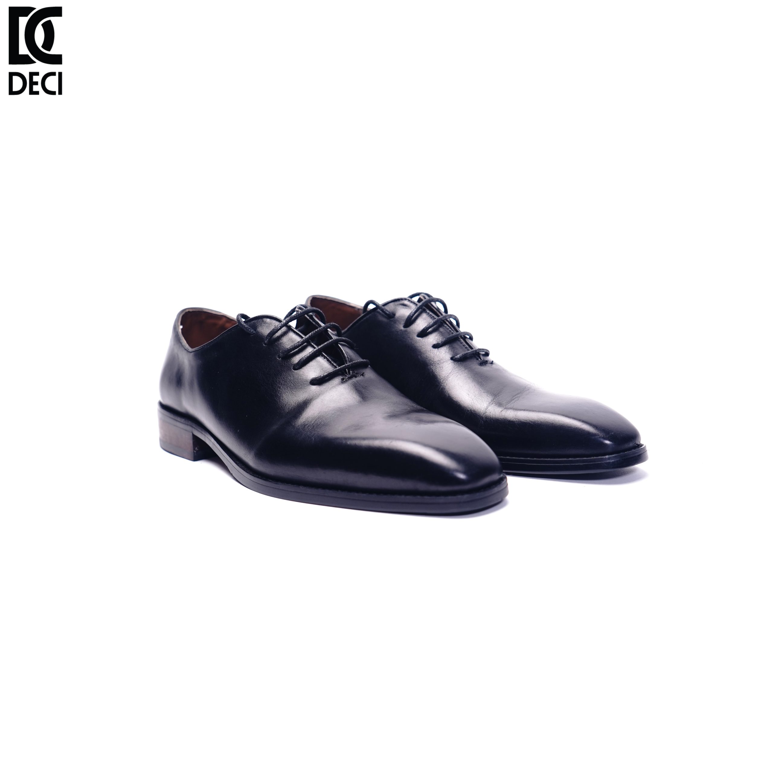 Giày Tây Nam Oxford Cao Cấp DECI_BROGUE 2 Đen - Ảnh 3