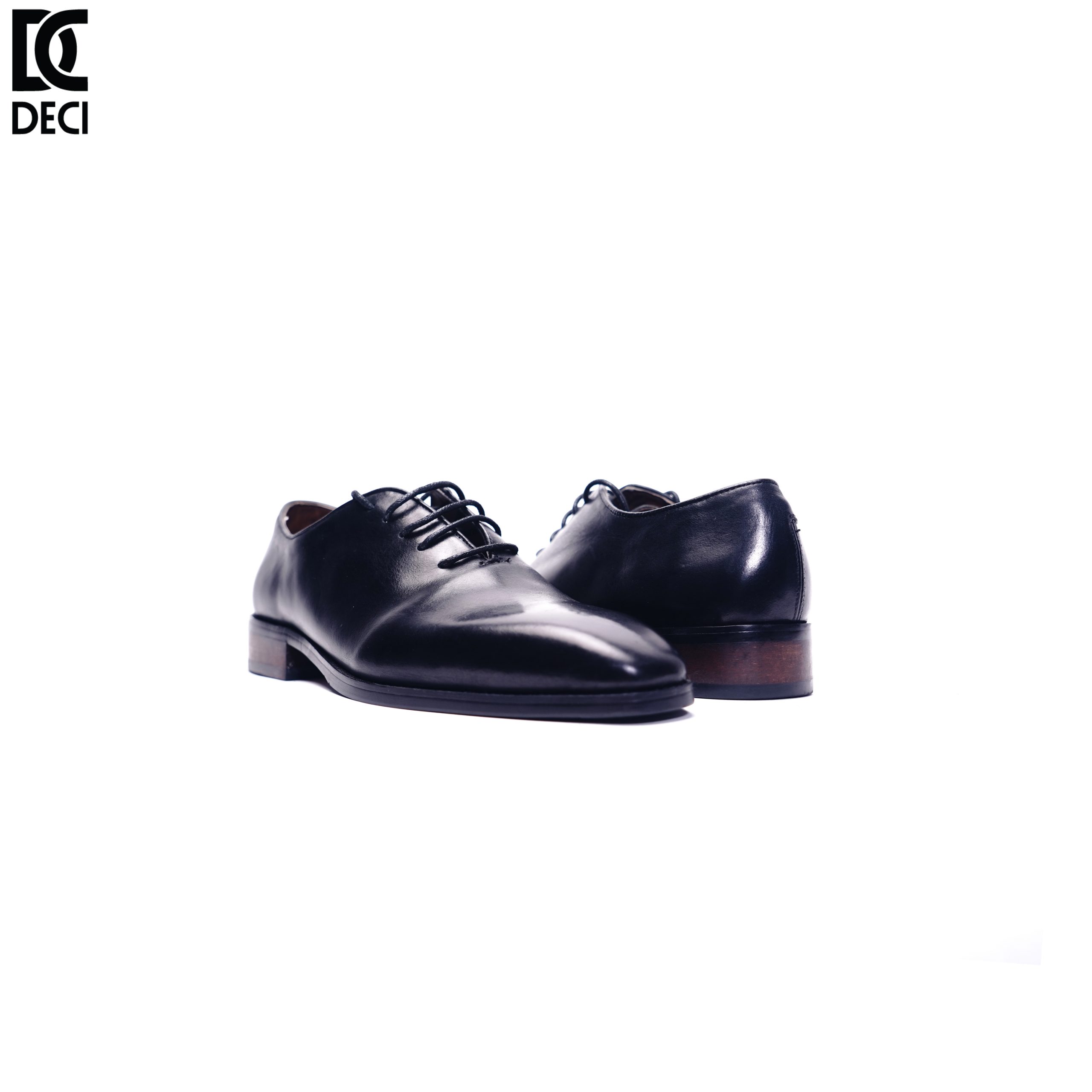 Giày Tây Nam Oxford Cao Cấp DECI_BROGUE 2 Đen - Ảnh 6
