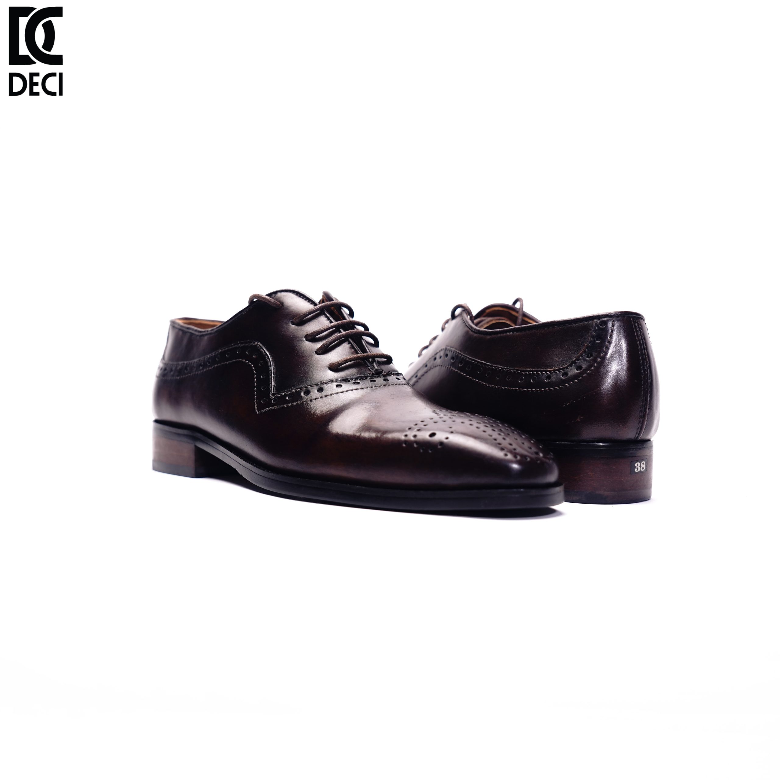 Giày Tây Da Bò Ý Nhập- Brogue 6 - Ảnh 3